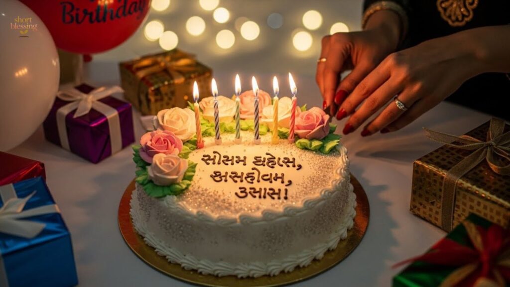 Birthday Wishes for Wife in Gujarati